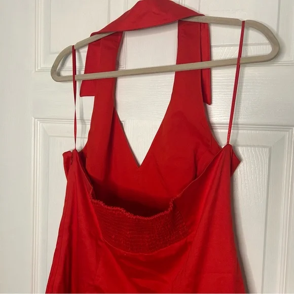 Anthropologie Maeve Halter Drop-Waist Mini Dress -  threedaughtersproperties.com